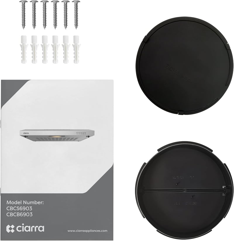 CIARRA 6903 Páraelszívó 60 cm Ezüst Konyhai Elszívó