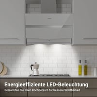 CIARRA ASW6736N 60 cm-es Páraelszívó Recirkulációs 650 m³/h Érintésvezérlés Rozsdamentes Acél 4