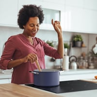 CIARRA CABBIH4 Beépíthető Indukciós Főzőlap 60cm - 4 Zónás, 9 Teljesítményszintű, Időzítővel, Érintőpanellel, 6000W, Fekete 8