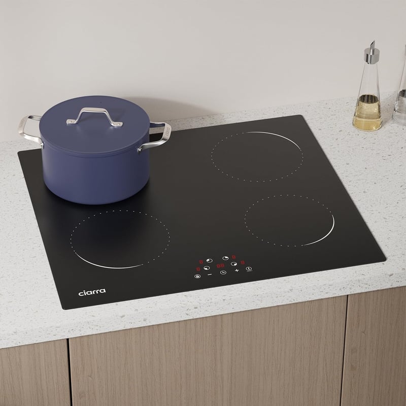 Ciarra CABBIH4-C 4 zónás beépíthető indukciós főzőlap 60 cm