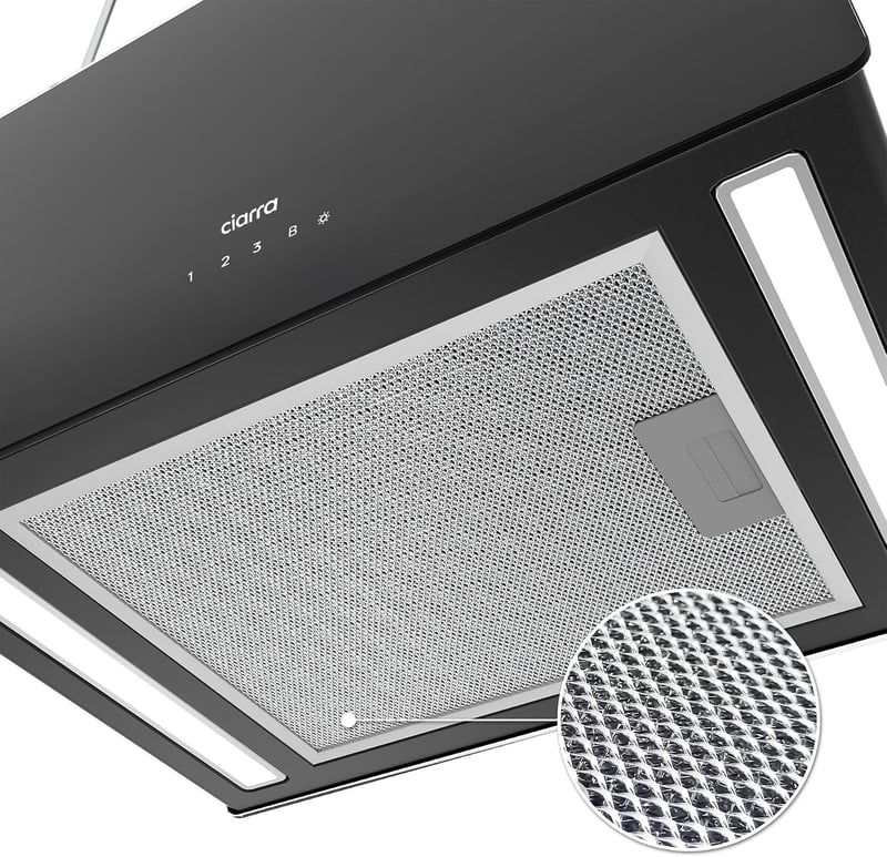 CIARRA CBCB4850 A+++ Sziget Páraelszívó 48cm 700m³/h Wi-Fi Vezérlés 4 Fokozat