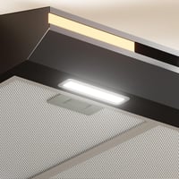 CIARRA CBCB6921 60 cm Recirkulációs Páraelszívó Fekete Érintésvezérlés 3 Fokozat 10