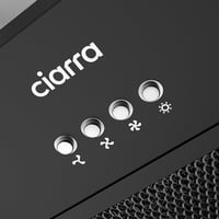 CIARRA CBCB6926A 60cm Beépített Páraelszívó LED Világítással 3 Fokozat Energiatakarékos 7