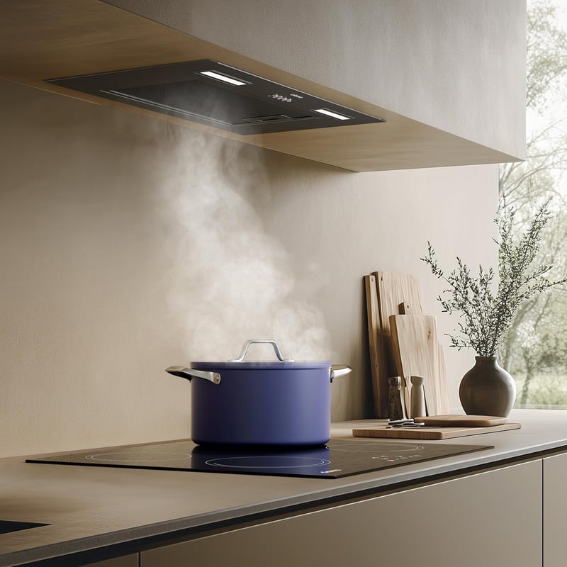 CIARRA CBCB6926A 60cm Beépített Páraelszívó LED Világítással 3 Fokozat Energiatakarékos
