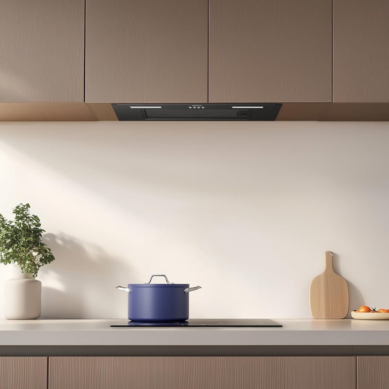 CIARRA CBCB6926A 60cm Beépített Páraelszívó LED Világítással 3 Fokozat Energiatakarékos