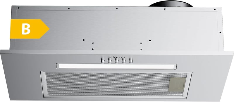CIARRA CBCS5913D 52 cm-es Páraelszívó Modul 300 m³/h Rozsdamentes Acél 3 Fokozat