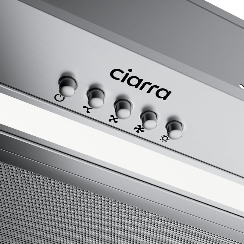 CIARRA CBCS5913D 52 cm-es Páraelszívó Modul 300 m³/h Rozsdamentes Acél