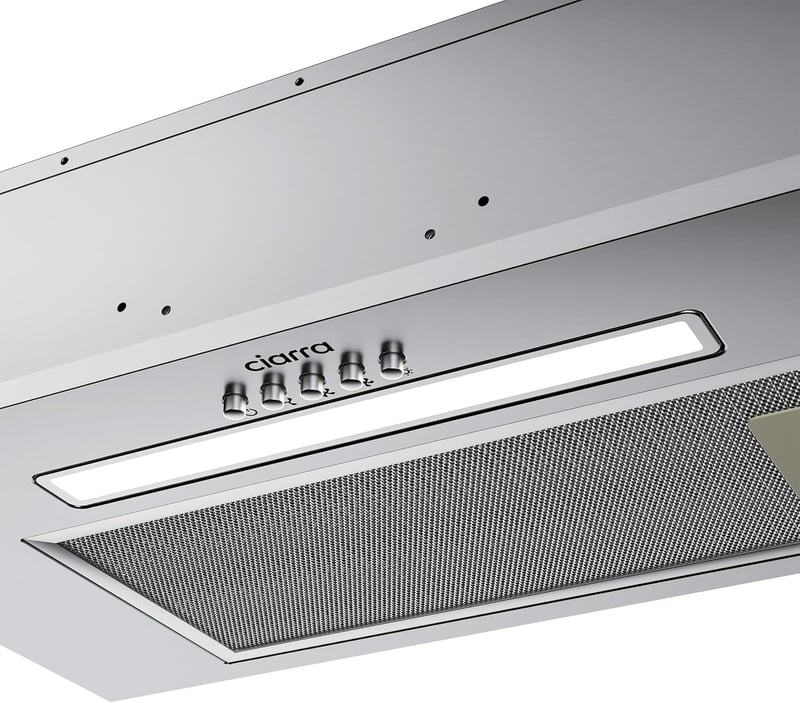 CIARRA CBCS5913D 52 cm-es Páraelszívó Modul 300 m³/h Rozsdamentes Acél