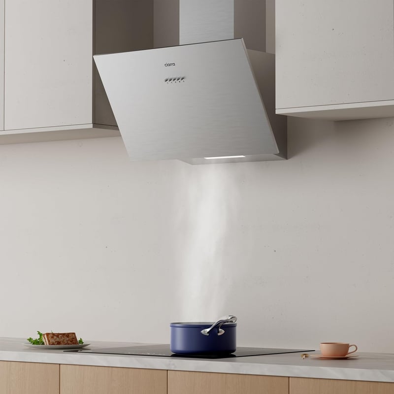 CIARRA CBCS6762A 60cm Ferde Páraelszívó A+++ Rozsdamentes Acél 650m³/h