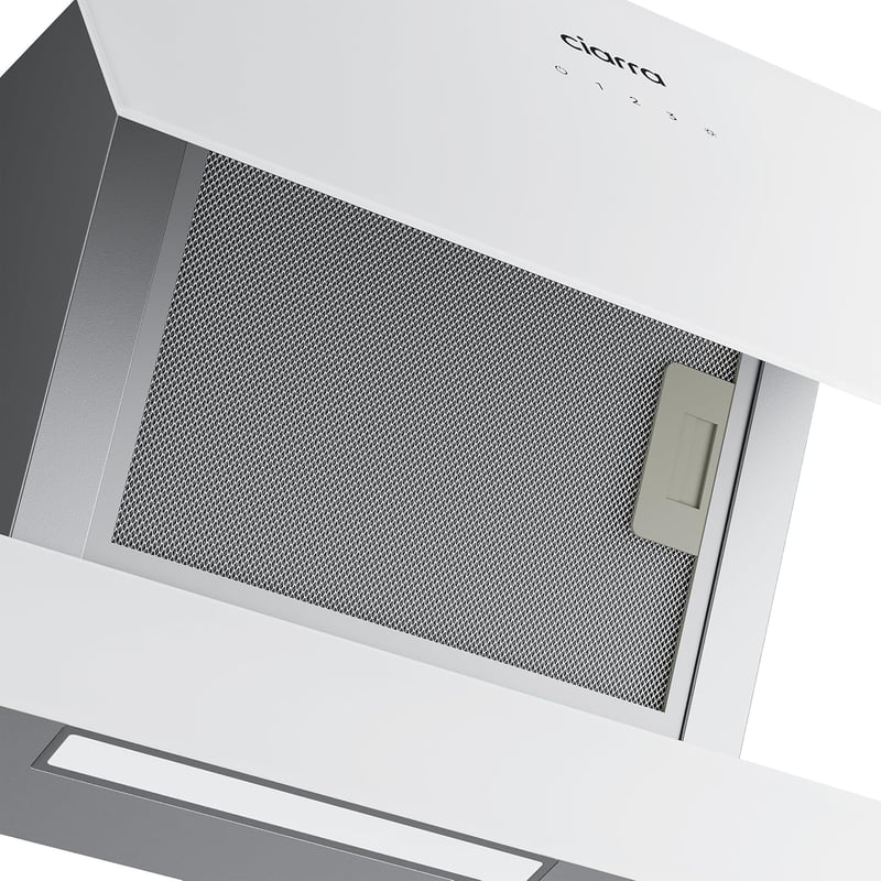 CIARRA CBCS6765C 60 cm-es fali páraelszívó, 580 m³/h, 3 fokozat, rozsdamentes acél
