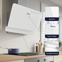 CIARRA CBCS6765C 60 cm-es fali páraelszívó, 580 m³/h, 3 fokozat, rozsdamentes acél 6