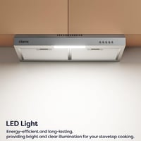 CIARRA CBCS6903D 60 cm Páraelszívó Recirkulációs Beépíthető Rozsdamentes Acél 3 Fokozat 3