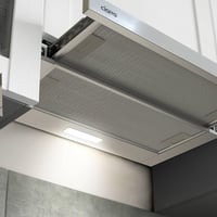 Ciarra CBCS6906D 60 cm-es Síkképernyős Páraelszívó, 370 m³/h, Rozsdamentes Acél, LED 4