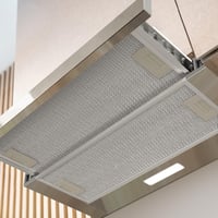 Ciarra CBCS6906D 60 cm-es Síkképernyős Páraelszívó, 370 m³/h, Rozsdamentes Acél, LED 7