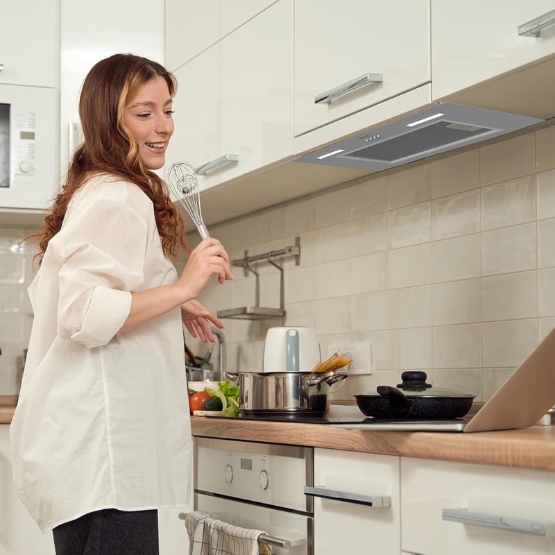 CIARRA CBCS6926A 60cm Beépített Konyhai Páraelszívó 3 Fokozat LED Szűrővel