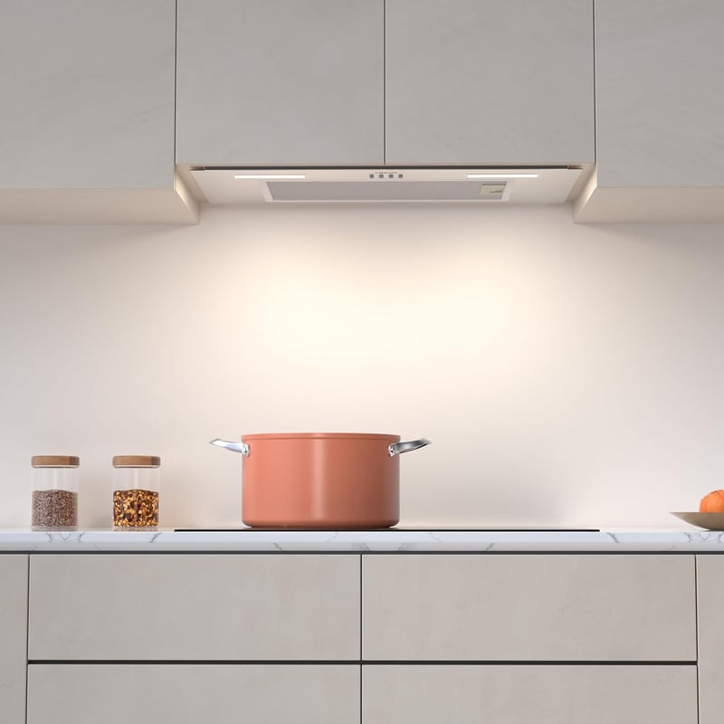 CIARRA CBCS6926A 60cm Beépített Konyhai Páraelszívó 3 Fokozat LED Szűrővel