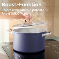 CIARRA Indukciós Főzőlap 6200W - Üvegkerámia Felülettel, Időzítővel és Biztonsági Zárral, 59 cm Széles Beépíthető Modell 4