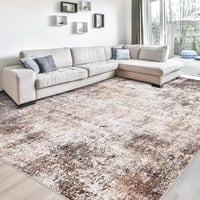 CIBTYHOH Szőnyeg 160x230 cm Retro Stílusú Csúszásmentes Alátéttel 1