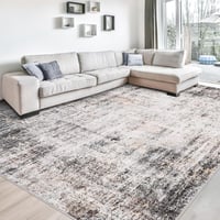 CIBTYHOH Szőnyeg 160x230 cm Retro Stílusú Csúszásmentes Alátéttel 3