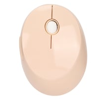 Set tastatură și mouse wireless ciciglow în stil mașină de scris retro, 104 taste, cu tastatură numerică, culoare mixtă Sweet Milk Tea 8