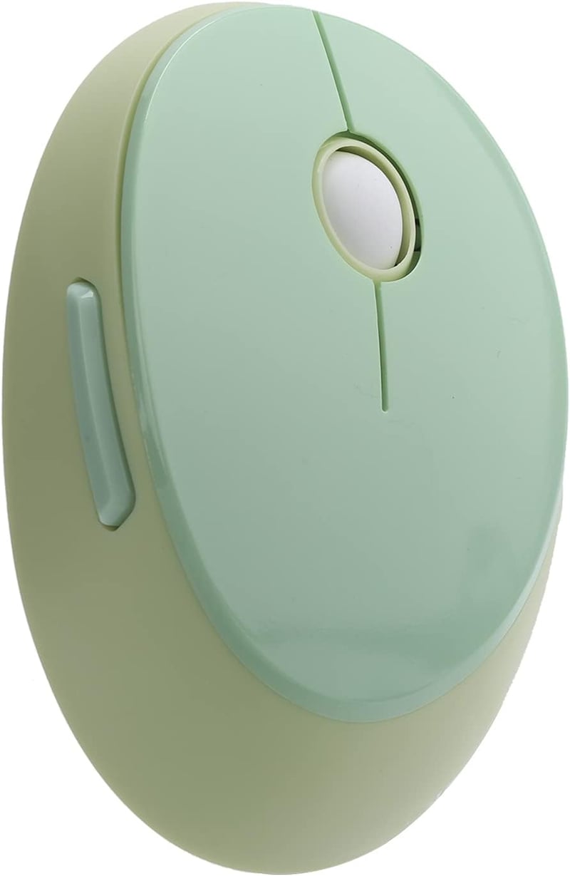 ciciglow Wireless Billentyűzet és Egér Szett, Színes Írógép Stílusú Billentyűzet Numerikus Billentyűzettel, USB Kawaii Billentyűzet Laptop P