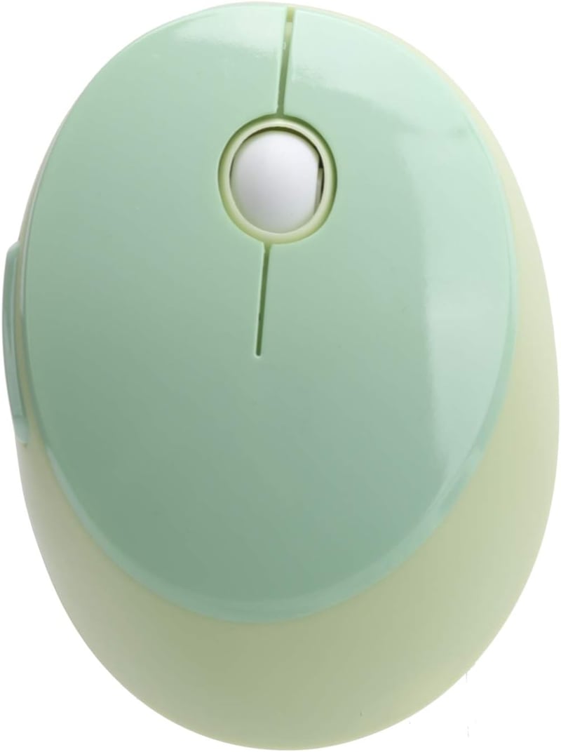 ciciglow Wireless Billentyűzet és Egér Szett, Színes Írógép Stílusú Billentyűzet Numerikus Billentyűzettel, USB Kawaii Billentyűzet Laptop P