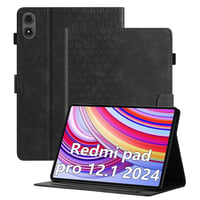 Puzdro na tablet Cicili Flip pre Xiaomi Redmi Pad 2 Pro 12.1 / Poco Pad 12.1, ochranné folio puzdro z PU kože so stojanom a vreckom, čierne 1