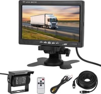 CICMOD 7 Colos Tolatókamera Monitor 18 IR LED Univerzális Parkolássegítő Rendszer 12V-24V 1