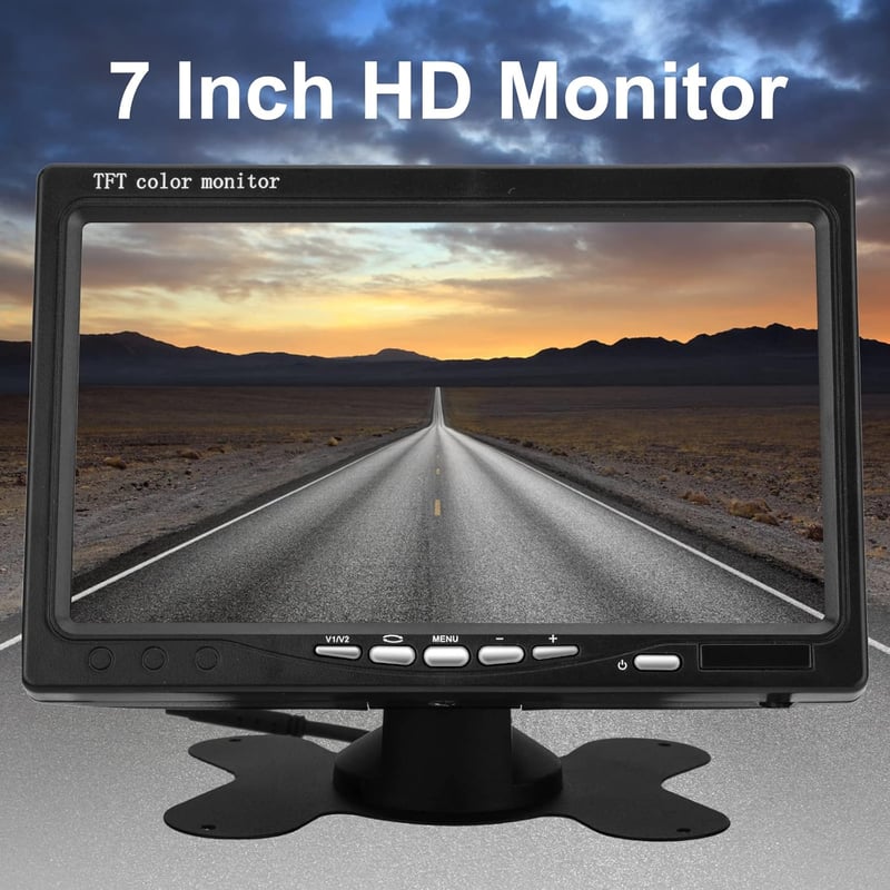 CICMOD 7 Colos Tolatókamera Monitor 18 IR LED Univerzális Parkolássegítő Rendszer 12V-24V
