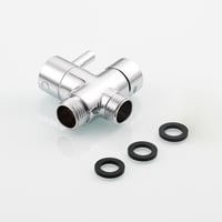 CIENCIA 3-Utas Váltószelep Zuhanyzóhoz, 1/2 Colos Króm Sárgaréz Adapter Esőztetőhöz és Zuhanyfejhez, DSF007 Modell

AI: CIENCIA 3-Utas Váltó 9