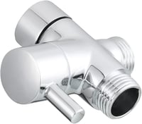 CIENCIA 3-Utas Váltószelep Zuhanyzóhoz, 1/2 Colos Króm Sárgaréz Adapter Esőztetőhöz és Zuhanyfejhez, DSF007 Modell

AI: CIENCIA 3-Utas Váltó 1