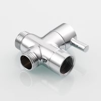 CIENCIA 3-Utas Váltószelep Zuhanyzóhoz, 1/2 Colos Króm Sárgaréz Adapter Esőztetőhöz és Zuhanyfejhez, DSF007 Modell

AI: CIENCIA 3-Utas Váltó 6