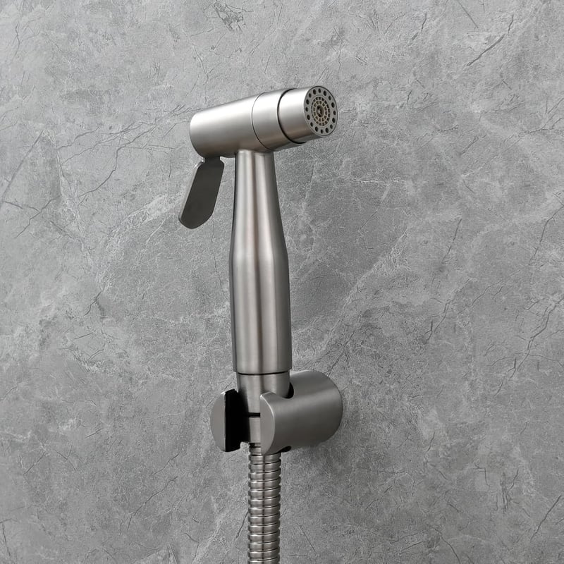 CIENCIA Prémium rozsdamentes acél kézi bidet spray WC tisztítóhoz