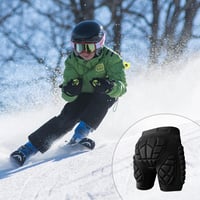 Cienfy fekete 3D EVA csípővédő bélelt nadrág sort ütésvédelem síeléshez korcsolyához snowboardhoz gördeszkázáshoz s-es méret 6