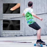 Cienfy fekete 3D EVA csípővédő bélelt nadrág sort ütésvédelem síeléshez korcsolyához snowboardhoz gördeszkázáshoz s-es méret 5