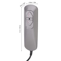Cikonielf Elektrický Relaxačný Kreslo Spínač 2-Tlačidlový Ručný Ovládač ABS Materiál 5V Sklápacia Pohovka Náhradný Diel 2