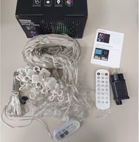 CILIENG Okos LED Fényfüggöny 400 LED RGB Izzóval - 300+ Dinamikus Mód, Távirányítóval és Applikációval - Karácsonyi Dekoráció  9