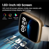 Ceas inteligent Cillso pentru bărbați și femei, ecran tactil HD de 1,95", funcție de apelare, peste 110 moduri sport, monitorizare ritm cardiac, monitorizare somn, tracker fitness 2