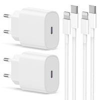 Cionum USB-C – Lightning iPhone töltőkábel, 2 m - 2 db 1