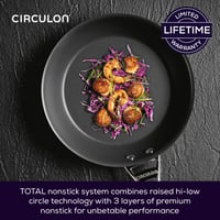 Sada nepriľnavých indukčných panvíc Circulon Infinite, 2 ks (25 a 30 cm), čierny tvrdený hliník, oceľová rukoväť, vhodné do umývačky riadu 3