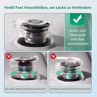 Ciremiv Autós Felfújható Matrac Pumpával - Dupla Oldali Zöld-Szürke Kempingmatrac SUV-hoz, Utazáshoz, Teljes Kiegészítő Szett - Double-sided Flocking Green + Grey 9
