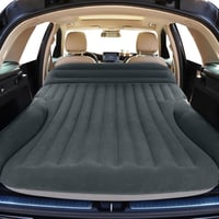 Ciremiv Autós Felfújható Matrac Pumpával - Dupla Oldali Zöld-Szürke Kempingmatrac SUV-hoz, Utazáshoz, Teljes Kiegészítő Szett - Double-sided Flocking Green + Grey 1