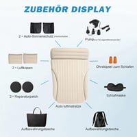 Ciremiv Autós Felfújható Matrac - Szivárgásmentes Kempingágy SUV-ba, Kisbuszba, 300kg Teherbírás, Elektromos Pumpával és Kiegészítőkkel 2
