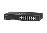 Nespravovaný prepínač Cisco SG110-16HP – 16-portový Gigabit PoE, čierny 1