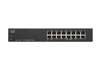 Nespravovaný prepínač Cisco SG110-16HP – 16-portový Gigabit PoE, čierny 2