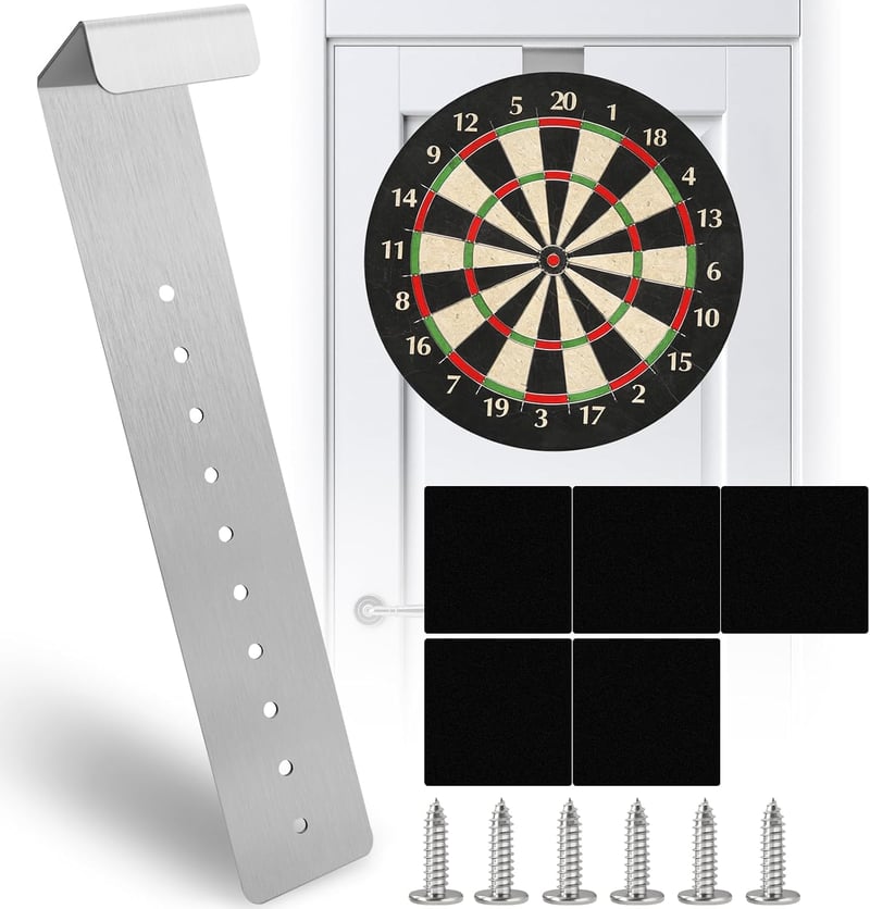 CiShow Darts Tábla Fali Tartó Konzol - Fém Dartboard Rögzítő Szett Csavarokkal és EVA Párnázással, Acél Darts Táblákhoz

AI: I've created a 