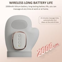 CISSIYOG Wireless Kézmassírozó Elektromos Hordozható Érintőképernyős 5 Fokozat 7