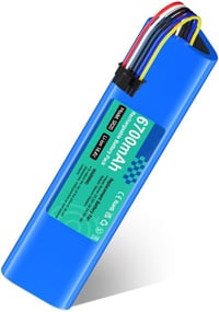 CITYORK 14,4V 6700mAh Li-ion Pótakkumulátor Neato Botvac D3 D5 D6 D7 Robotporszívókhoz - Túltöltés Elleni Védelemmel, 300+ Töltési Ciklus 1