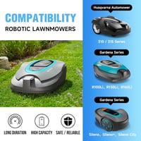 CITYORK 3500 mAh Robotfűnyíró Akkumulátor Gardena Sileno R100Li/R130Li/R160Li és Husqvarna Automower 310/315/315X modellekhez, Li-ion 18,5V 5