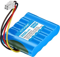 CITYORK 3500 mAh Robotfűnyíró Akkumulátor Gardena Sileno R100Li/R130Li/R160Li és Husqvarna Automower 310/315/315X modellekhez, Li-ion 18,5V 1